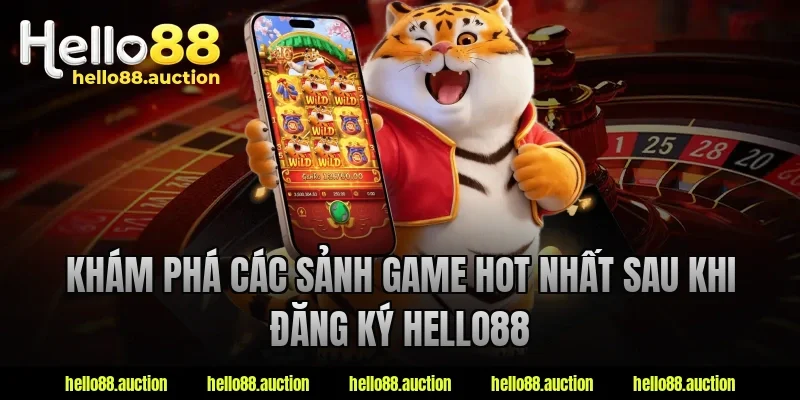 Khám phá các sảnh game hot nhất sau khi đăng ký hello88