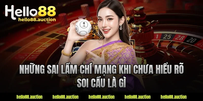 Những sai lầm chí mạng khi chưa hiểu rõ soi cầu là gì