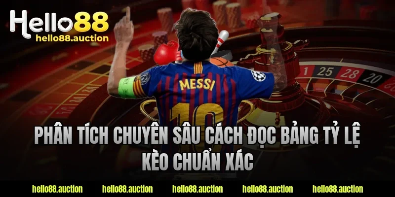 Phân tích chuyên sâu cách đọc bảng tỷ lệ kèo chuẩn xác